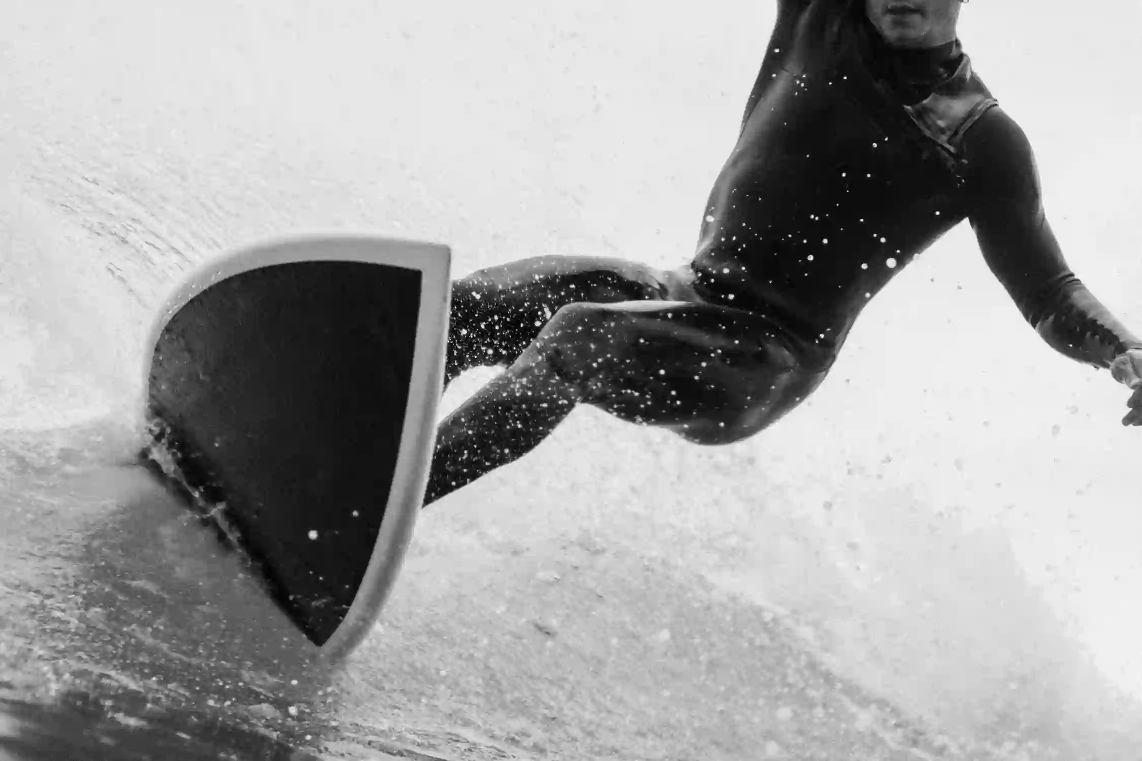 Surfer story thumbnail inside a dark Sportive editorial card