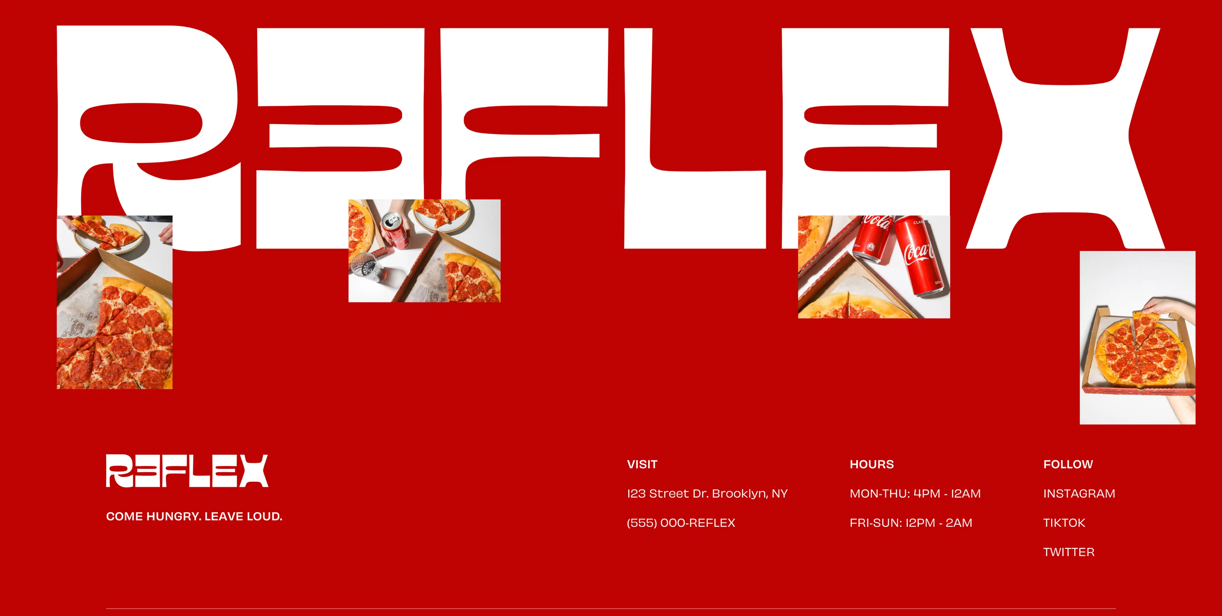 No Rules, Just Pizza editorial artwork
